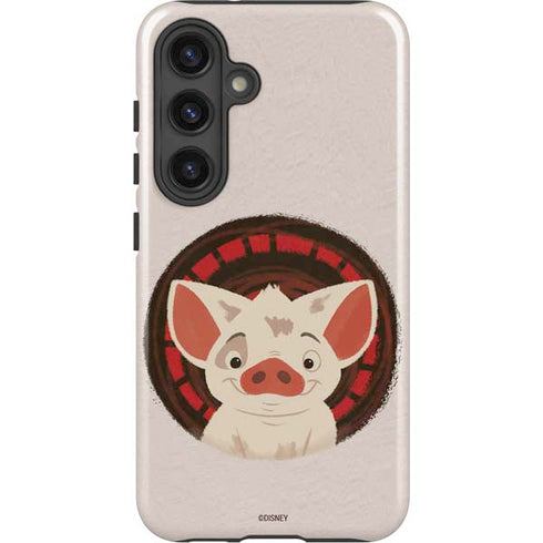 Disney Princess Moana Pua Close Up Galaxy S25 Plus Impact Case