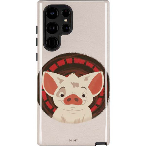 Disney Princess Moana Pua Close Up Galaxy S25 Ultra Impact Case
