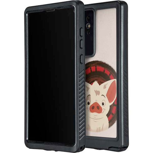 Disney Moana Pua Close Up Galaxy S24 Ultra Waterproof Case