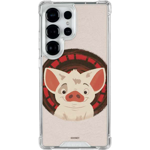 Disney Princess Moana Pua Close Up Galaxy S26 Ultra Clear Case