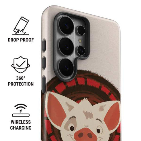 Disney Princess Moana Pua Close Up Galaxy S26 Ultra Impact Case