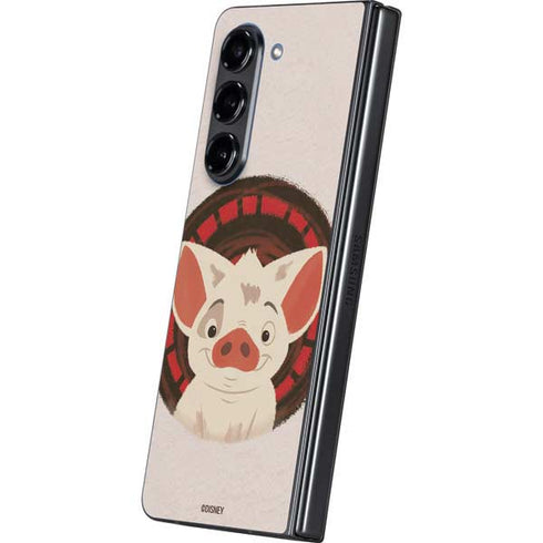 Disney Moana Pua Close Up Galaxy Z Fold5 5G Skin