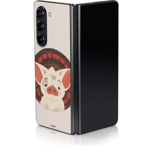 Disney Moana Pua Close Up Galaxy Z Fold5 5G Skin
