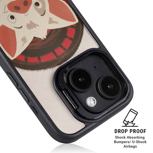 Disney Princess Moana Pua Close Up iPhone 15 Kickstand Case