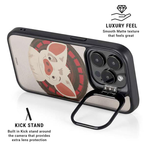 Disney Moana Pua Close Up iPhone 15 Pro Kickstand Case