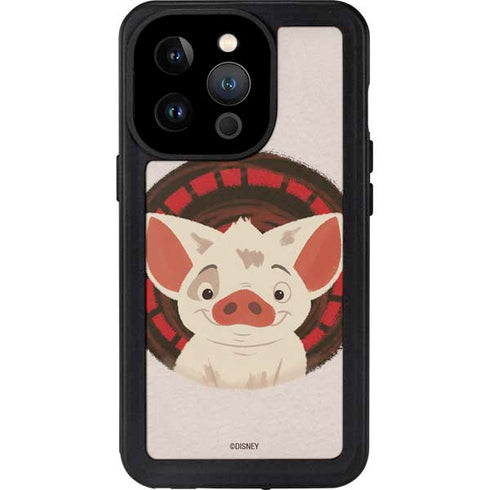 Disney Moana Pua Close Up iPhone 15 Pro Waterproof Case