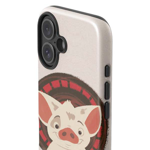 Disney Princess Moana Pua Close Up iPhone 16 Plus Impact Case