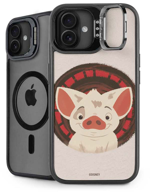 Disney Princess Moana Pua Close Up iPhone 16 Plus Kickstand Case