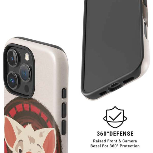 Disney Princess Moana Pua Close Up iPhone 16 Pro Max Magsafe Impact Case