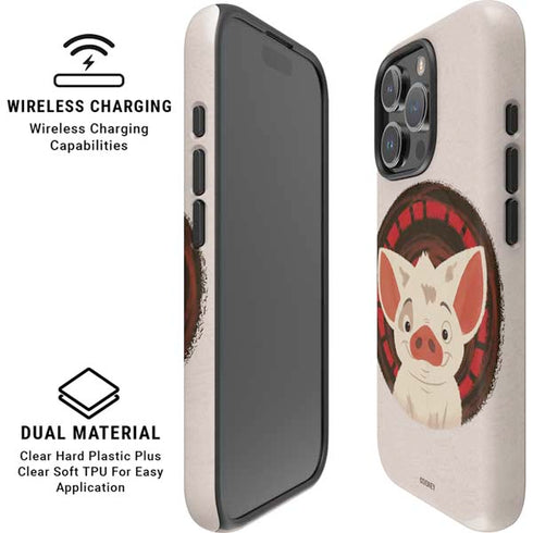 Disney Princess Moana Pua Close Up iPhone 16 Pro Max Magsafe Impact Case