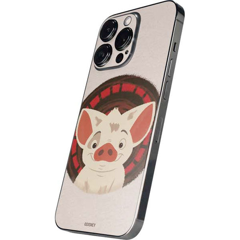 Disney Princess Moana Pua Close Up iPhone 16 Pro Max Skin