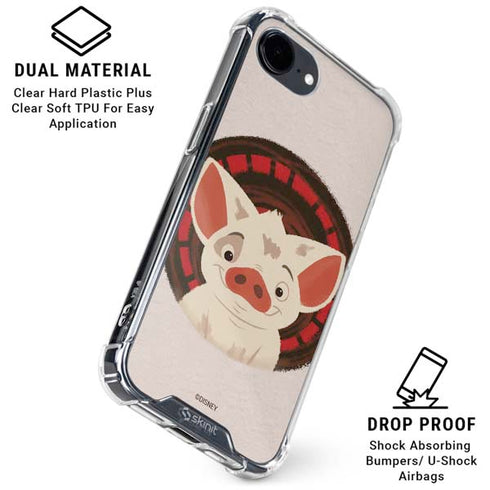Disney Princess Moana Pua Close Up iPhone 16e Clear Case
