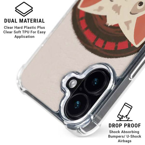 Disney Princess Moana Pua Close Up iPhone 17 Clear Case