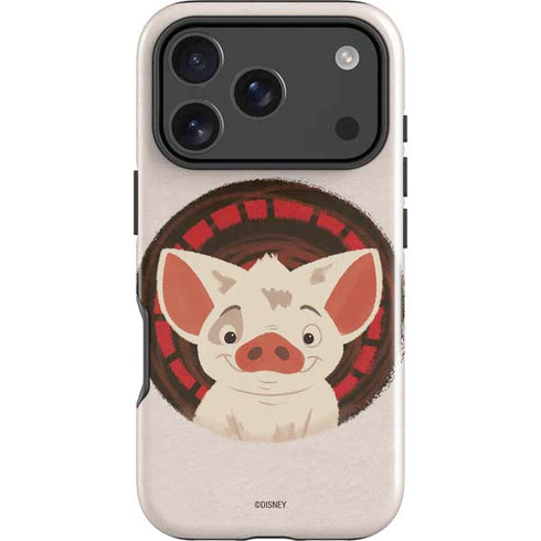 Disney Princess Moana Pua Close Up iPhone 18 Pro Max Impact Case