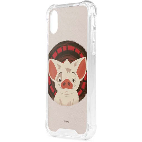 Disney Moana Pua Close Up iPhone XS Clear Case
