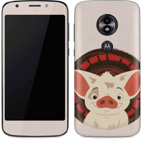 Disney Moana Pua Close Up Moto E5 Play Skin