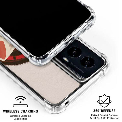 Disney Moana Pua Close Up Moto G Power 5G (2024) Clear Case