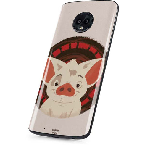 Disney Moana Pua Close Up Moto G6 Skin