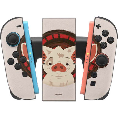 Disney Princess Moana Pua Close Up Nintendo Switch 2 (2025) Joy-Con Controller Skin
