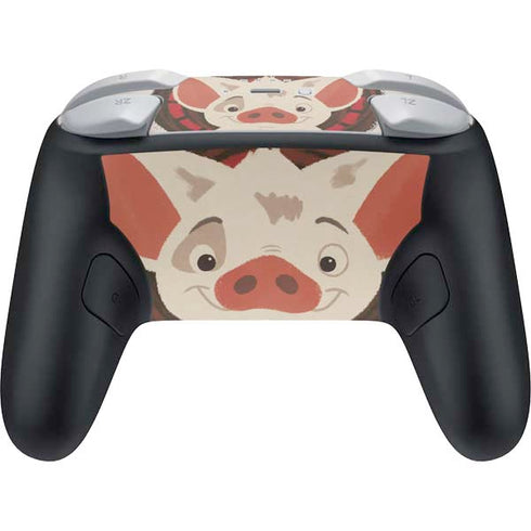 Disney Princess Moana Pua Close Up Nintendo Switch 2 (2025) Pro Controller Skin