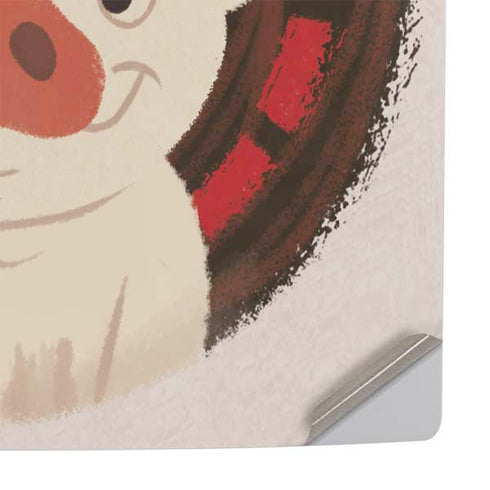 Disney Princess Moana Pua Close Up PS5 Pro Console Skin