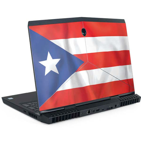 Puerto Rico Flag Dell Alienware Skin
