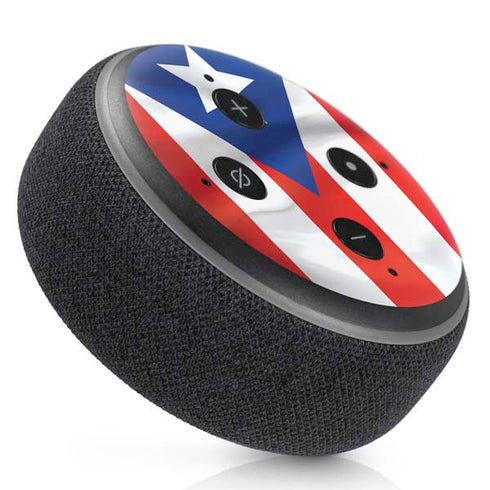 Puerto Rico Flag Amazon Echo Dot Skin