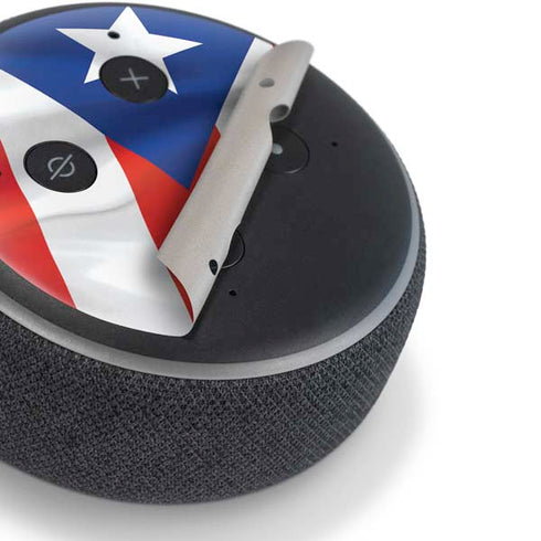 Puerto Rico Flag Amazon Echo Dot Skin