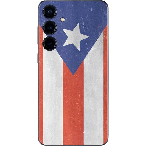 Puerto Rico Flag Distressed Galaxy A16 5G Skin