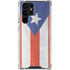 Puerto Rico Flag Distressed Galaxy S23 Ultra Clear Case