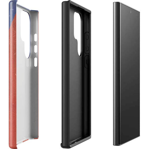 Puerto Rico Flag Distressed Galaxy S23 Ultra Pro Case