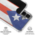 Puerto Rico Flag Distressed Galaxy S26 Clear Case