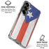 Puerto Rico Flag Distressed Galaxy S26 Clear Case