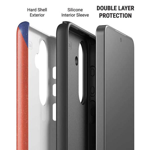 Puerto Rico Flag Distressed Galaxy S26 Impact Case