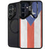 Puerto Rico Flag Distressed Galaxy S26 Kickstand Case