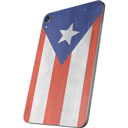 Puerto Rico Flag Distressed Apple iPad Mini Skin