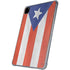 Puerto Rico Flag Distressed iPad Pro 11in (2024) Clear Case