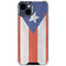 Puerto Rico Flag Distressed iPhone 15 Clear Case