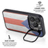 Puerto Rico Flag Distressed iPhone 15 Pro Kickstand Case