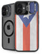 Puerto Rico Flag Distressed iPhone 16 Kickstand Case