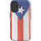 Puerto Rico Flag Distressed iPhone 16 Plus Impact Case