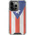 Puerto Rico Flag Distressed iPhone 16 Pro Clear Case