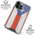 Puerto Rico Flag Distressed iPhone 16 Pro Max Clear Case