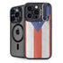 Puerto Rico Flag Distressed iPhone 16 Pro Max Kickstand Case