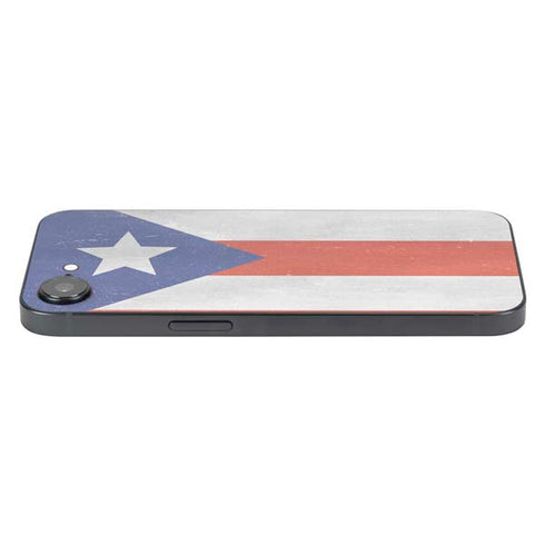 Puerto Rico Flag Distressed iPhone 16e Skin