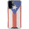 Puerto Rico Flag Distressed iPhone 17 Clear Case