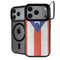Puerto Rico Flag Distressed iPhone 18 Pro Kickstand Case