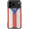 Puerto Rico Flag Distressed iPhone 18 Pro Max Clear Case