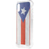 Puerto Rico Flag Distressed iPhone XS Clear Case