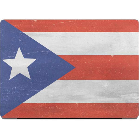 Puerto Rico Flag Distressed Apple MacBook Pro 14-inch Skin